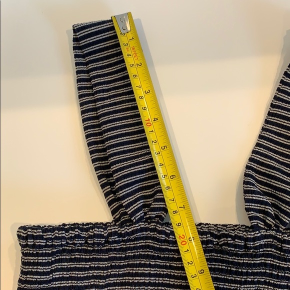 NWT Madewell Texture & Thread Smocked Peplum Tank - Picture 10 of 11